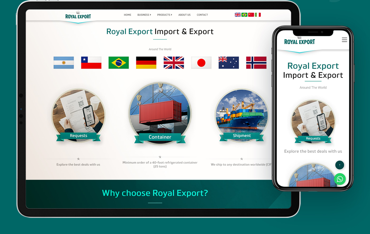 Royal Export Portfolio